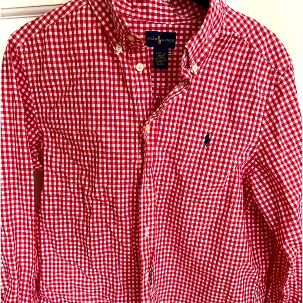 Size 14-16 Ralph Lauren shirt